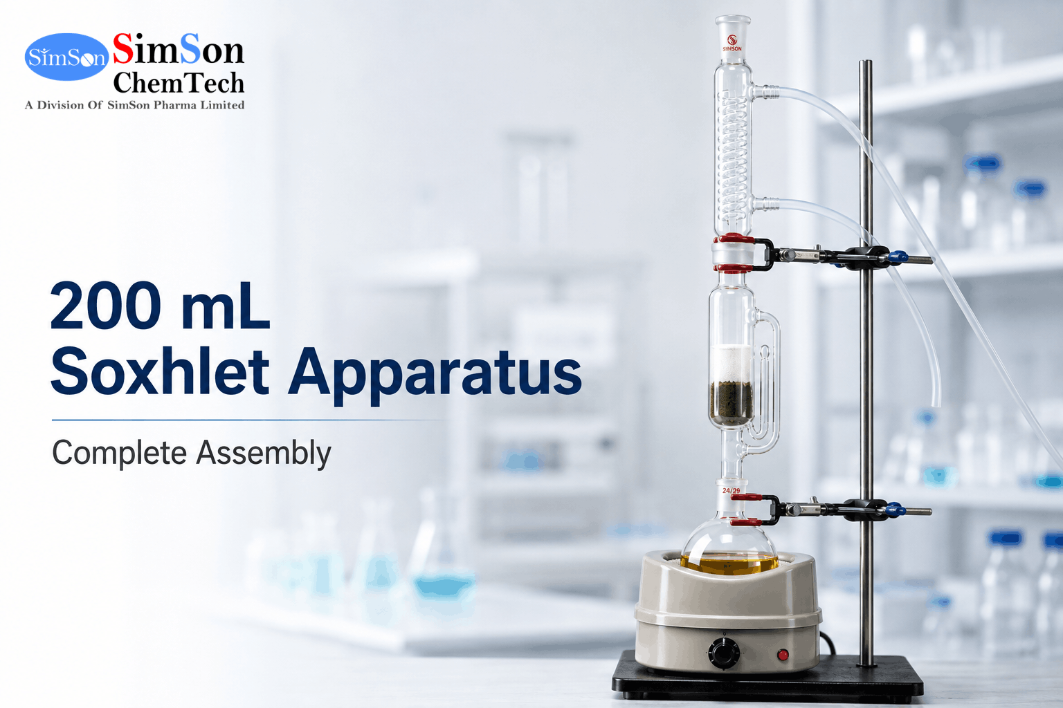 200 mL Soxhlet Apparatus Complete Assembly with Align Condenser, Extractor, and Flask: A Complete Guide